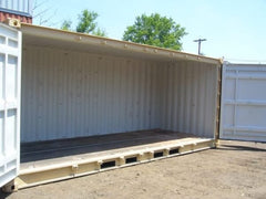20ft Used High Cube Open Side Container image 0