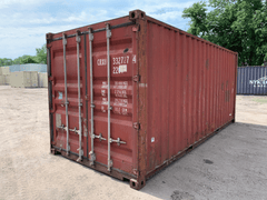 20′ x 8′ x 8.5′ Tall –Used Shipping / Storage Container-Wind and Watertight – Bricks image 0